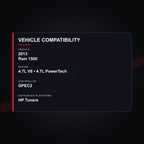2013 Ram 1500 4.7L V8 Engine Tuning vehicle compatibility