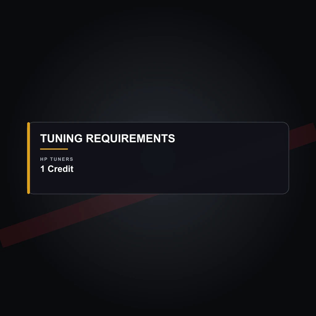2002 Dodge Ram 1500 Gas Engine Tuning tuning requirements