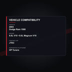 2003 Dodge Ram 1500 8.0L V10 Engine Tuning vehicle compatibility